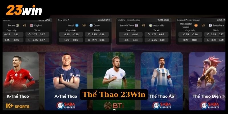 23WIN nhà cái cược thể thao tuyệt vời