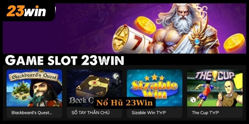 Game Slots đa dạng tại 23WIN